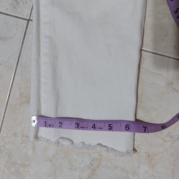 Jessica Simpson White Jeans Arrow Straight Skinny Leg - Picture 11 of 16